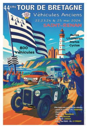 Pré-inscription – Tour de Bretagne des Véhicules Anciens 2026