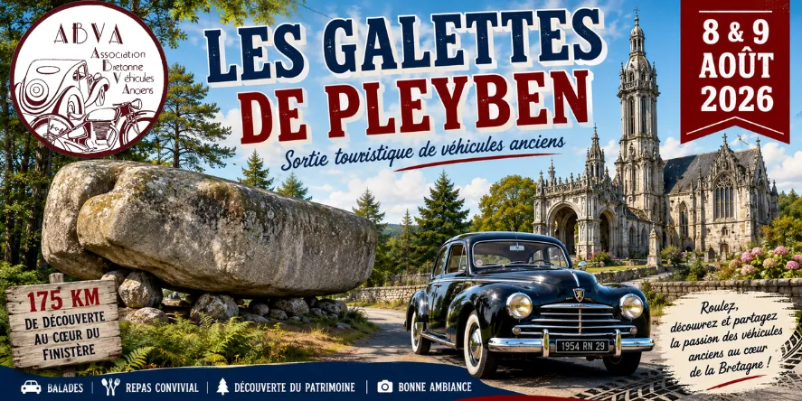 1ère sortie Les Galettes de Pleyben